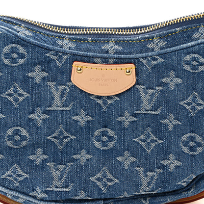 Louis Vuitton Monogram Denim Croissant MM Blue 9 of 11