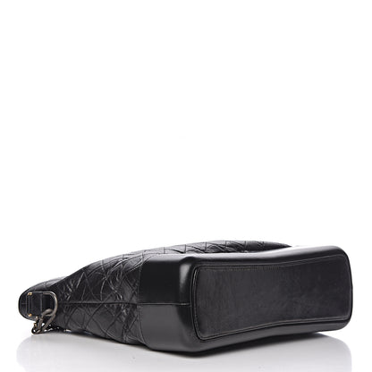 Chanel Calfskin Quilted Large Gabrielle Shopping Tote Black 5 of 11