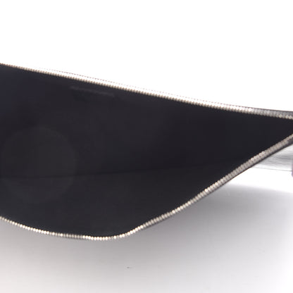 Givenchy Smooth Calfskin Graffiti Paint Logo Pouch Black 5 of 7