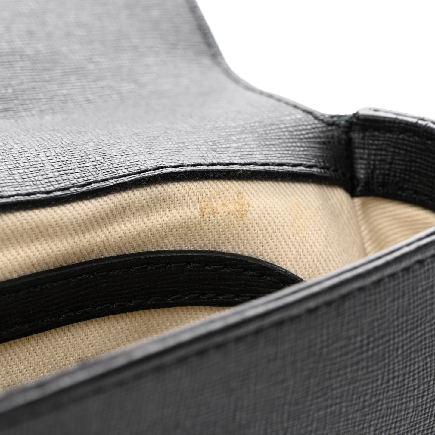 Calfskin Flap Crossbody Bag Black