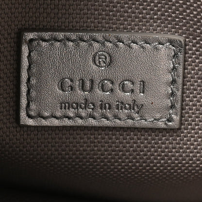 Gucci GG Supreme Monogram Emblem Small Shoulder Bag Beige Ebony Silver 6 of 9