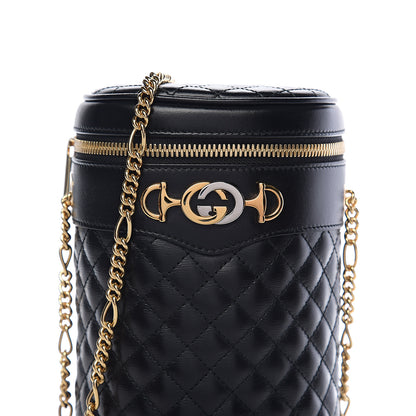 Gucci Calfskin Trapuntata Zumi Belt Bag Black 7 of 9