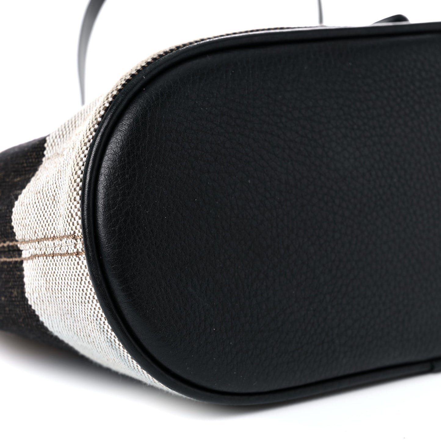 Mega Check Grainy Calfskin Small Gowan Messenger Bag Black