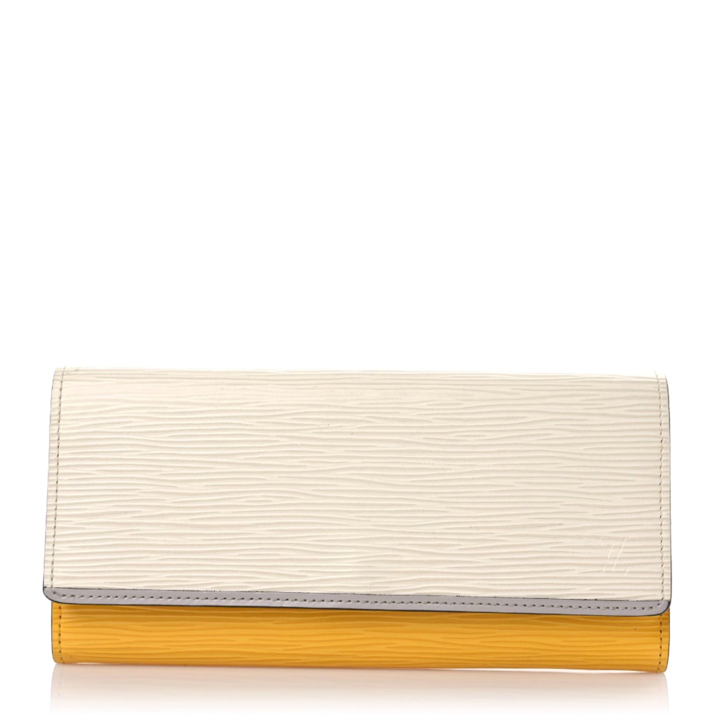 Electric Epi Flore Wallet Tri-Color Citron