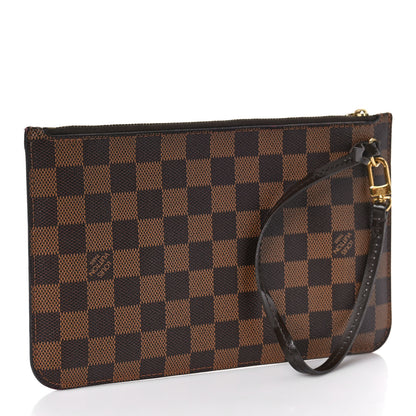 Louis Vuitton Damier Ebene Neverfull MM GM Pochette 3 of 8