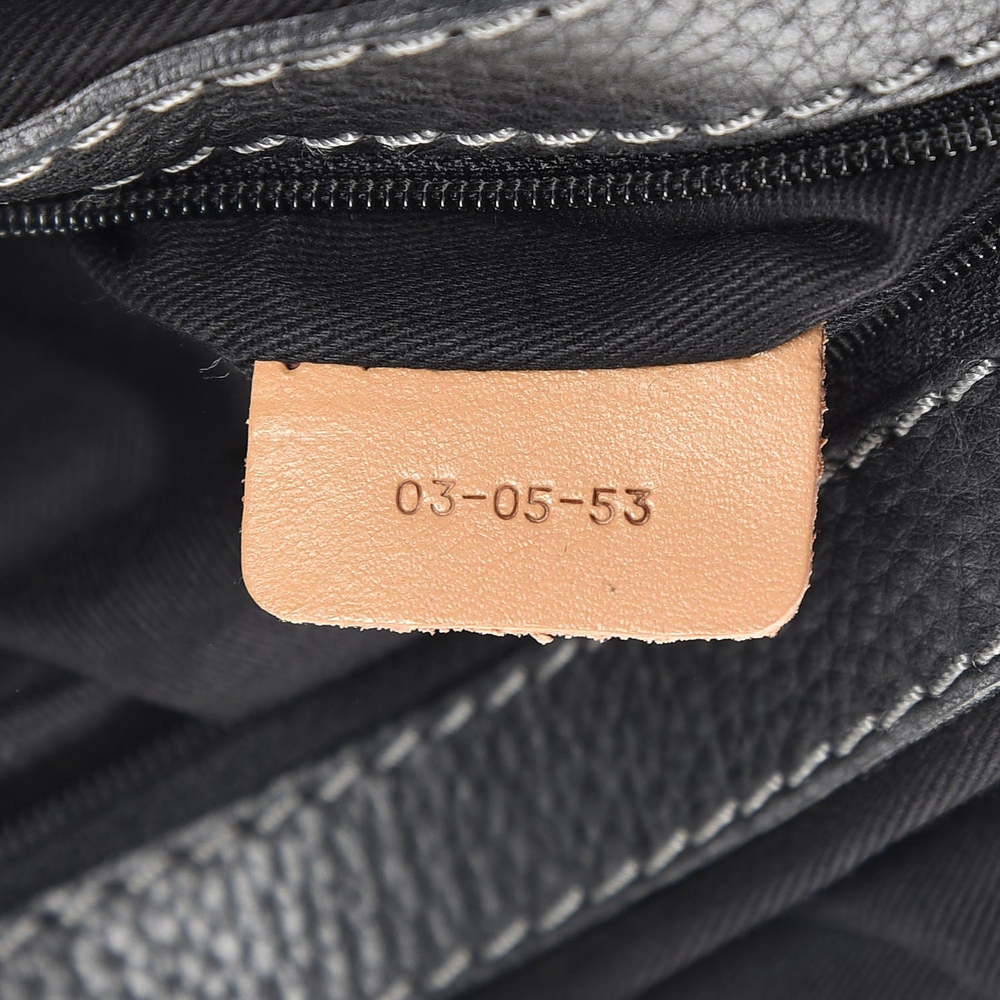 Calfskin Small Paddington Satchel Black