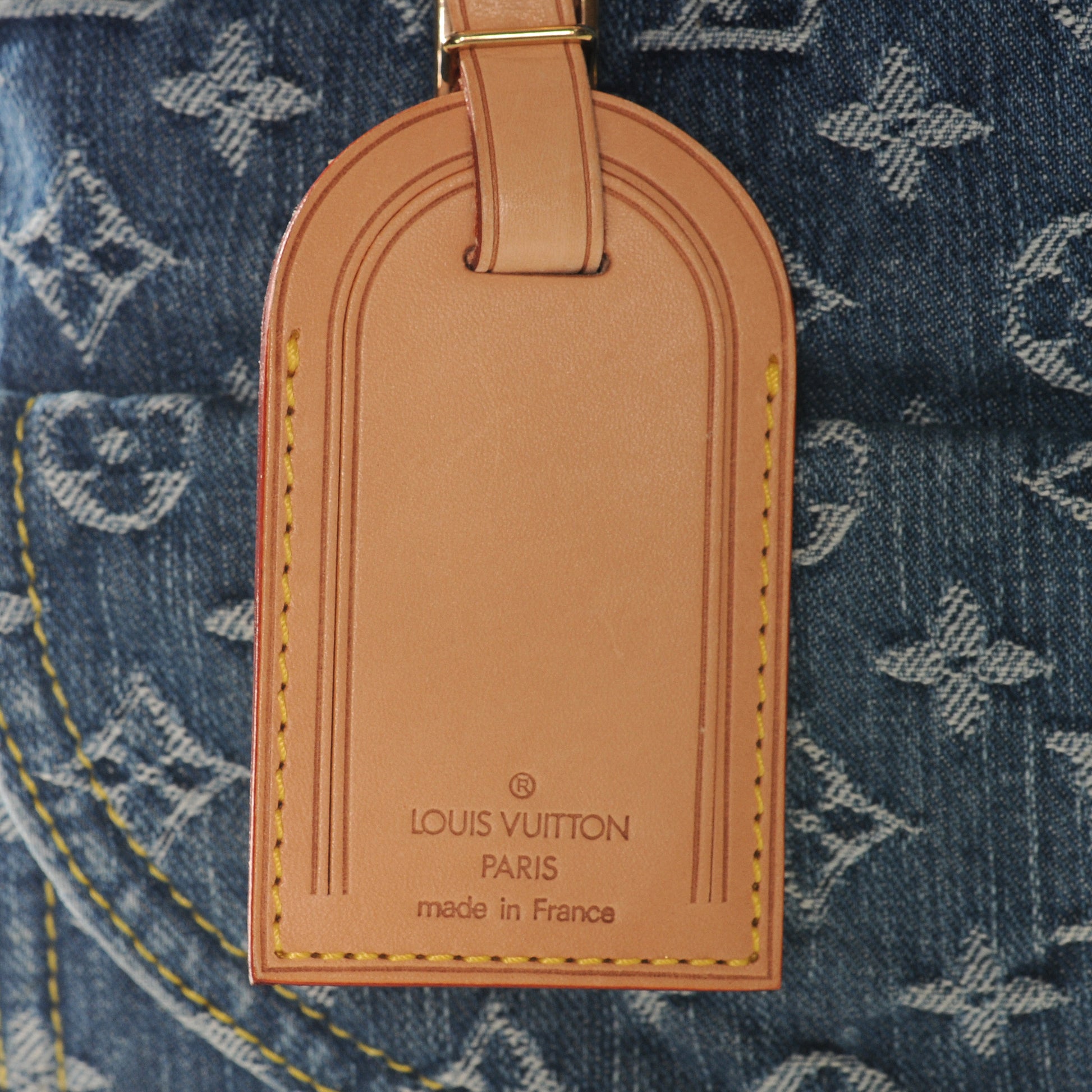Louis Vuitton Denim Sac Plat 8 of 9