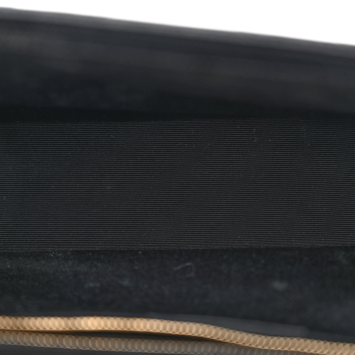 Grain De Poudre Matelasse Chevron Large Monogram Satchel Black