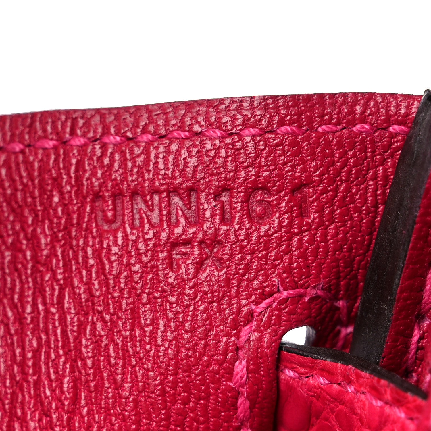Hermes Matte Alligator Birkin 25 Framboise 7 of 10