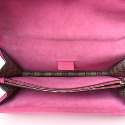 Gucci GG Supreme Monogram Small Dionysus Shoulder Bag Pink 5 of 12