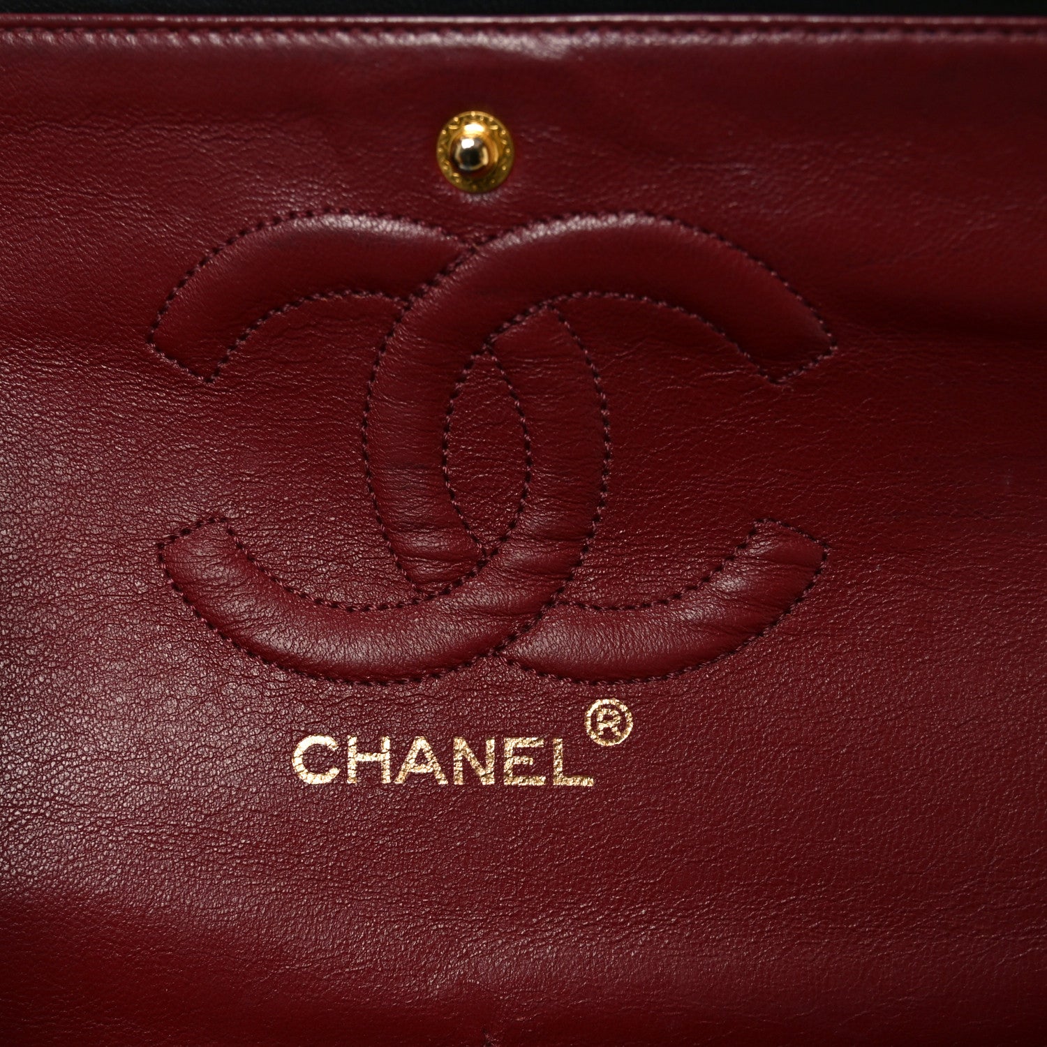 Chanel Lambskin Quilted Small Double Flap Black 6 of 10