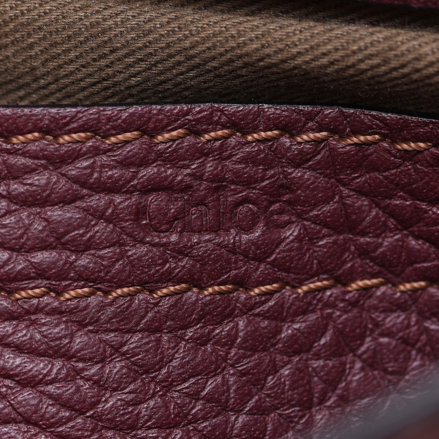 Chloe Calfskin Mini Marcie Round Crossbody Bag Wild Purple 6 of 11