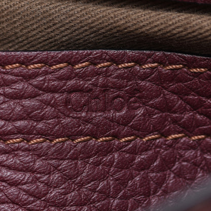 Chloe Calfskin Mini Marcie Round Crossbody Bag Wild Purple 6 of 11