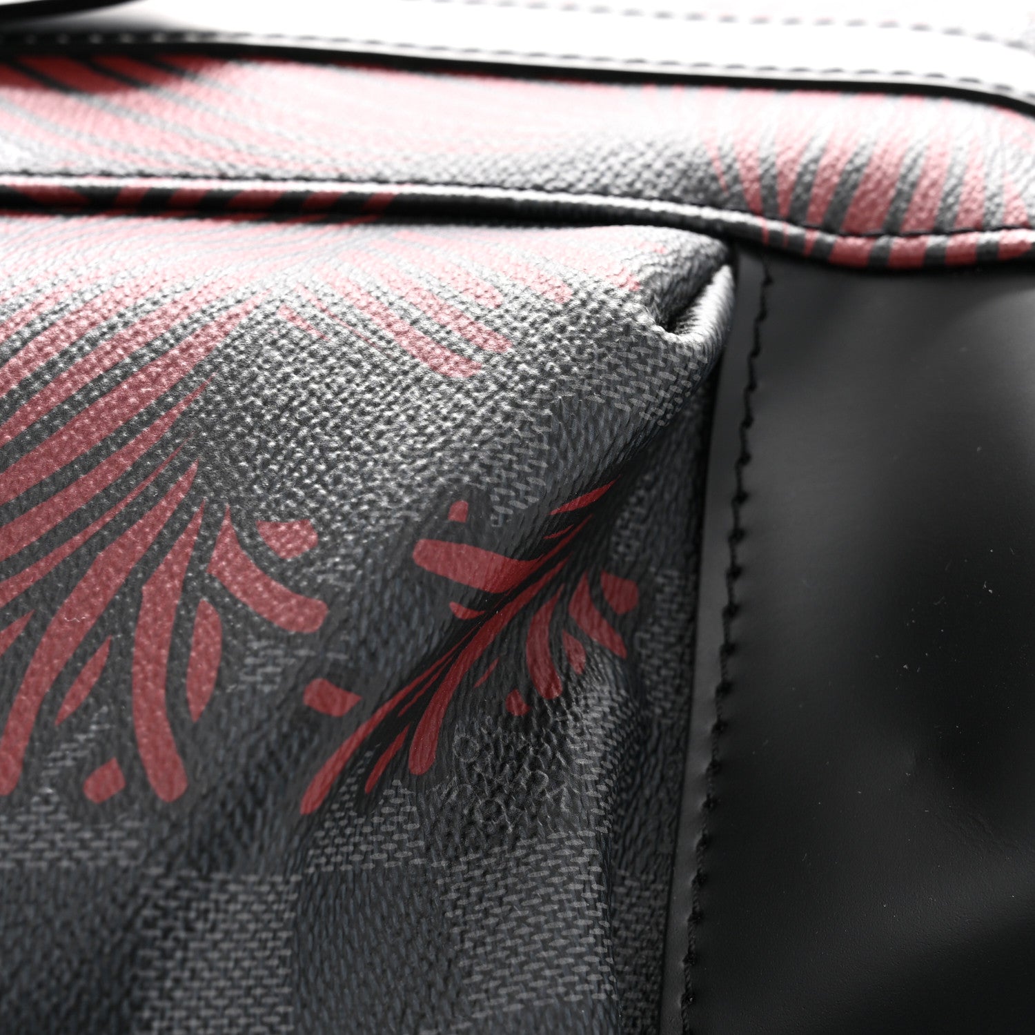 Louis Vuitton Damier Graphite LV Rope Christopher PM Backpack Red 10 of 10