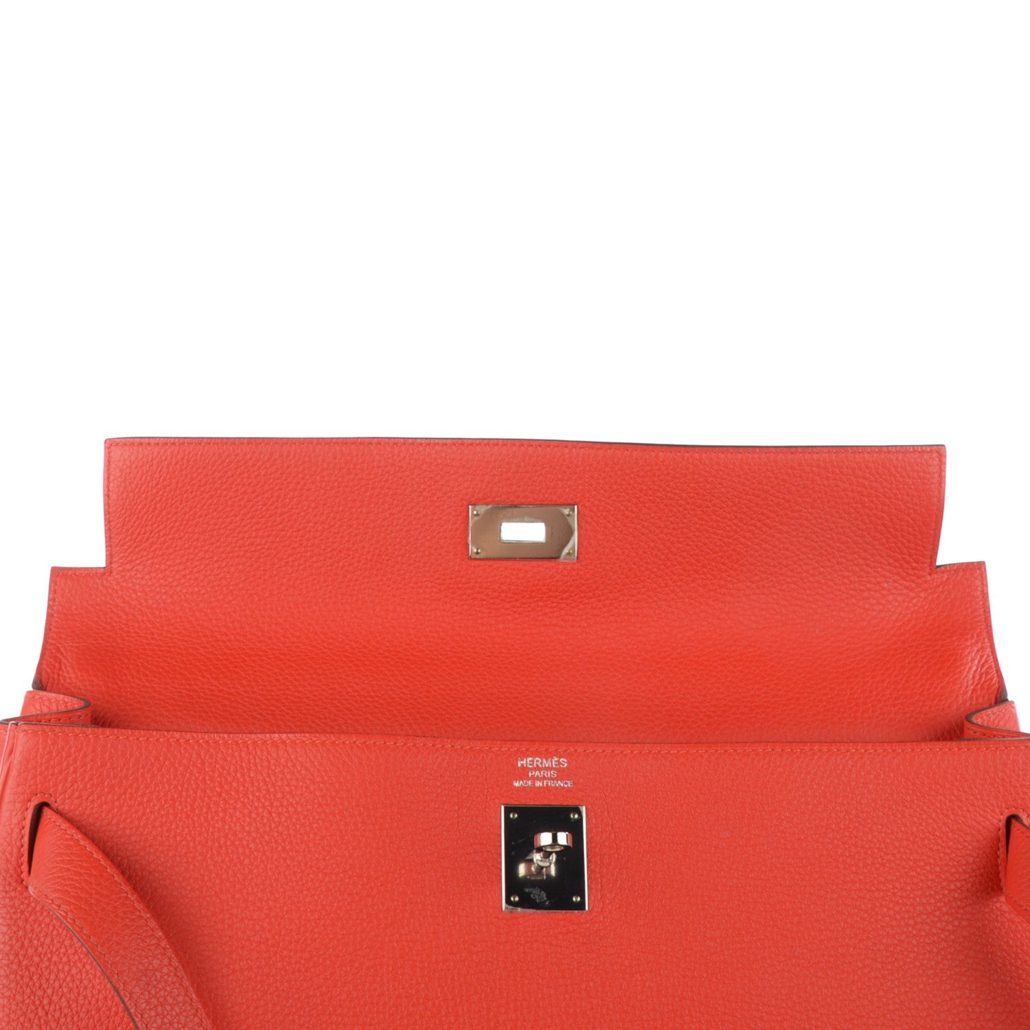 Hermes Togo Kelly Retourne 40 Capucine 16 of 24