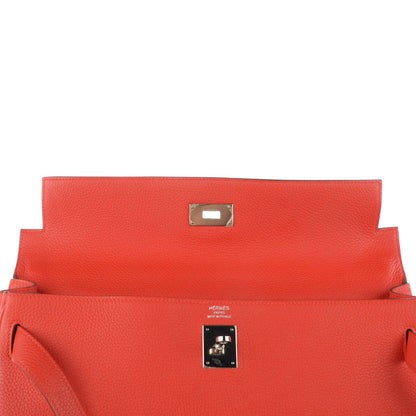 Hermes Togo Kelly Retourne 40 Capucine 16 of 24