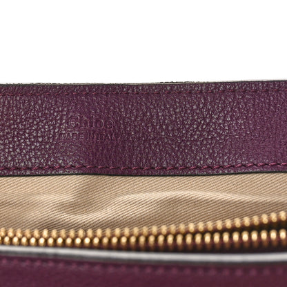 Chloe Calfskin Medium Faye Day Shoulder Bag Intense Violine 6 of 9