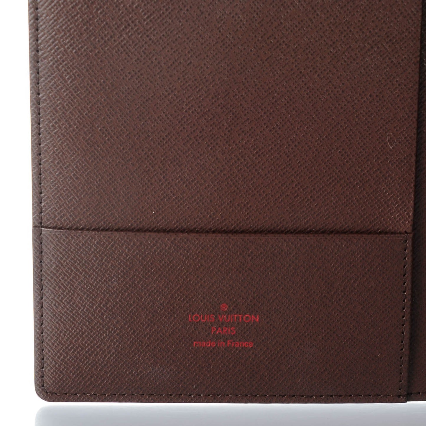 Damier Ebene Large Ring Agenda Cover