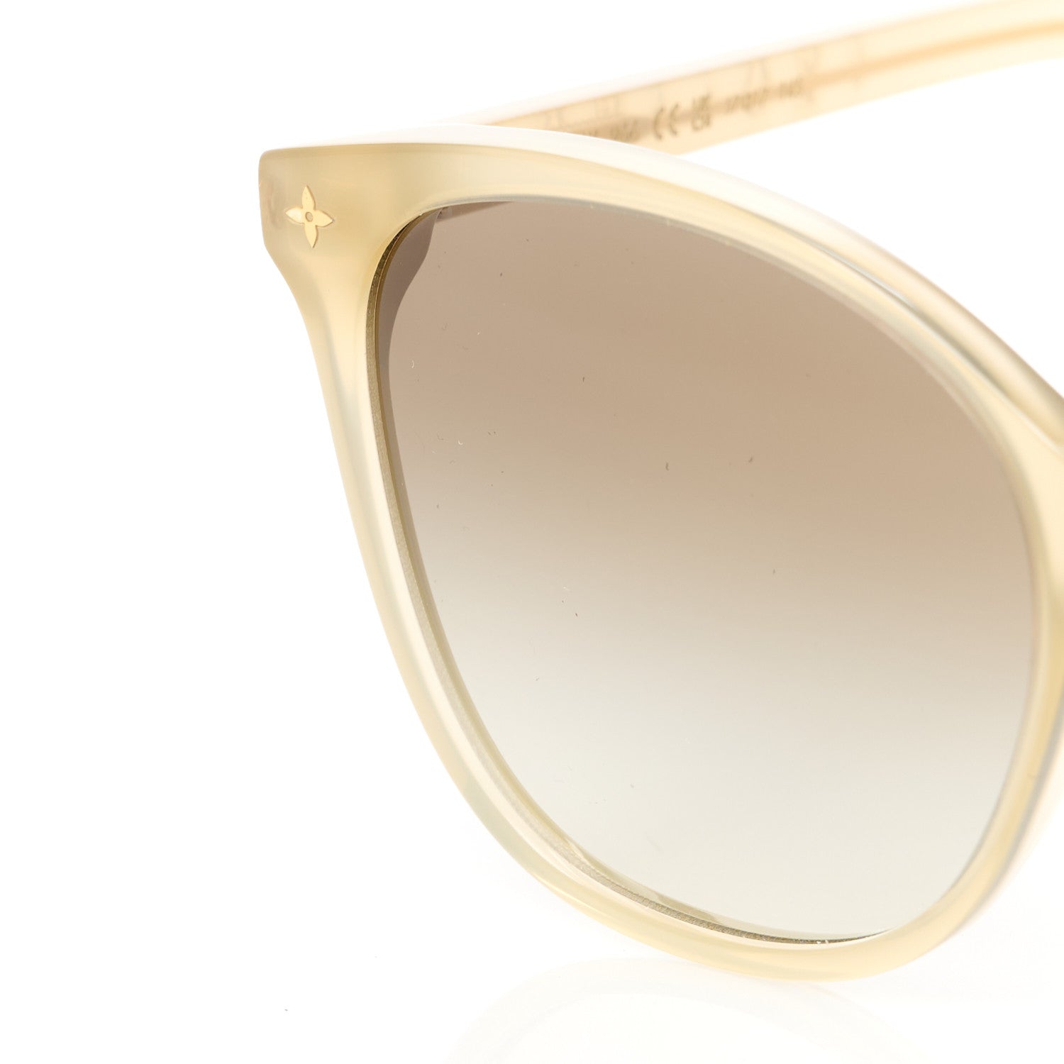 Louis Vuitton Acetate My Monogram Light Cat Eye Sunglasses Z1660W Beige 7 of 8