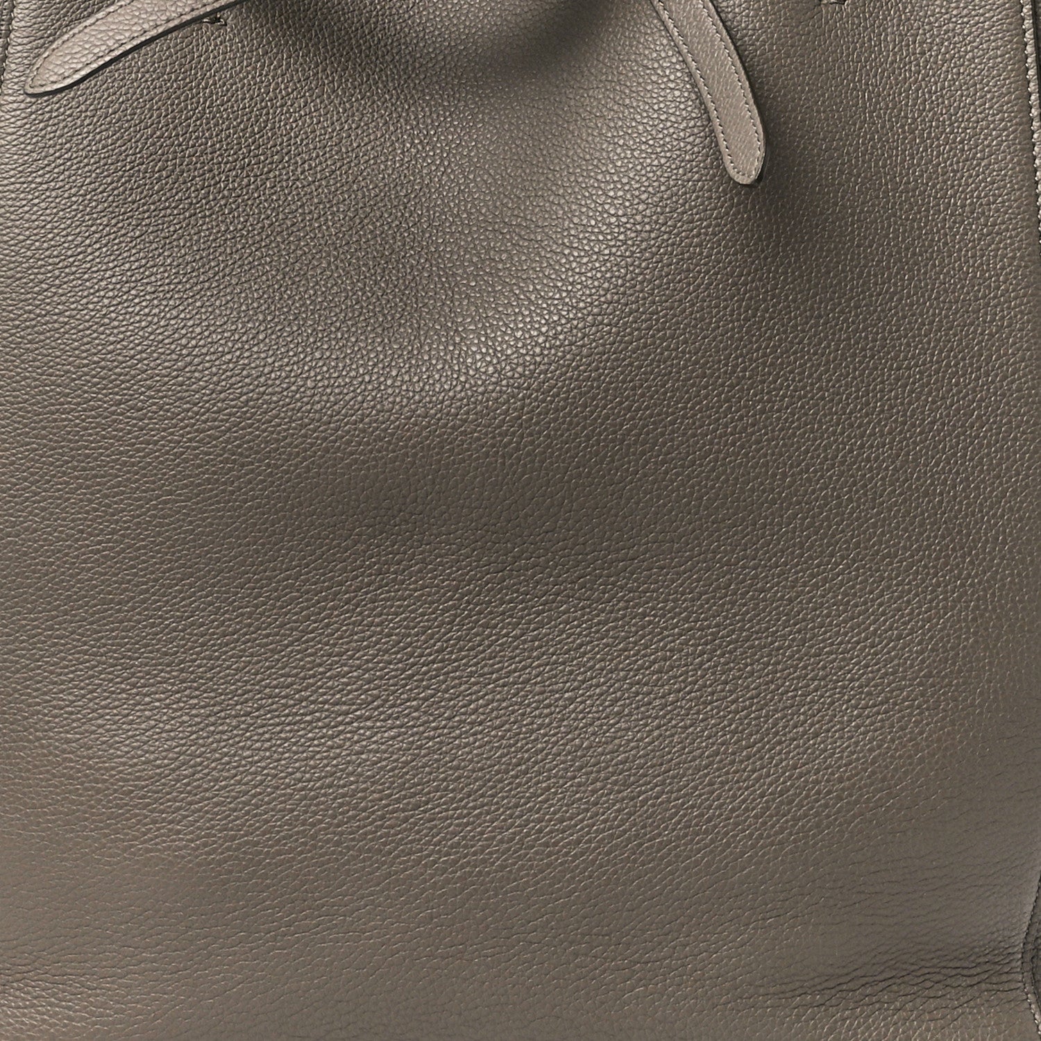 Celine Soft Grained Calfskin Medium Belt Cabas Phantom Taupe 9 of 12