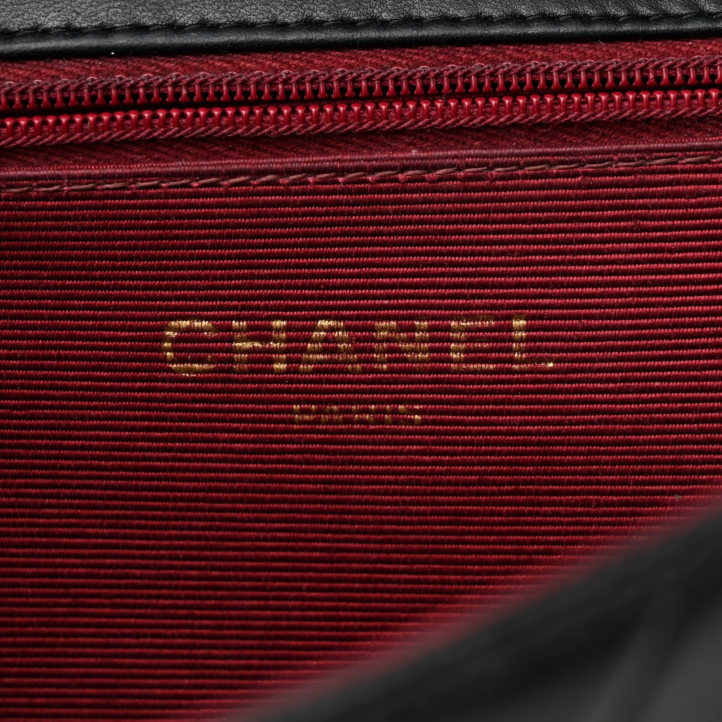 Lambskin Diagonal Quilted Small Single Flap Black