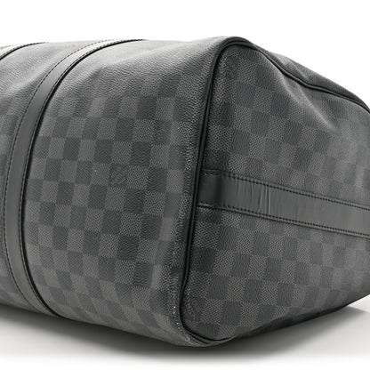 Louis Vuitton Damier Graphite Keepall Bandouliere 45 8 of 13