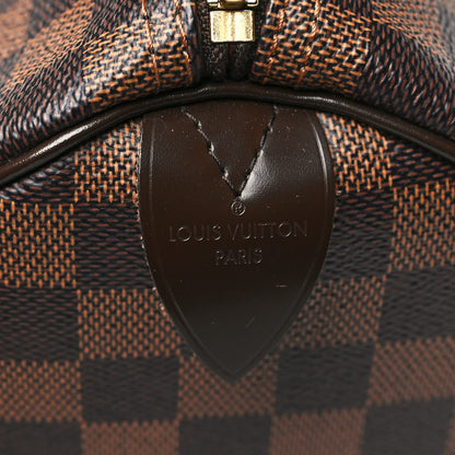 Louis Vuitton Damier Ebene Speedy 30 6 of 8