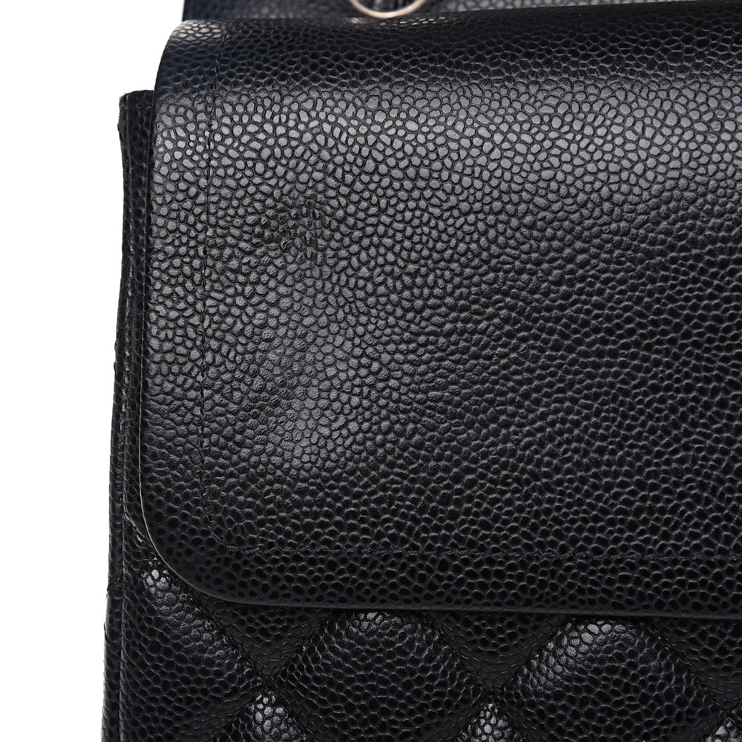 Chanel Caviar Quilted Maxi Double Flap Black 11 of 13