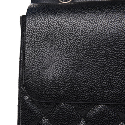 Chanel Caviar Quilted Maxi Double Flap Black 11 of 13