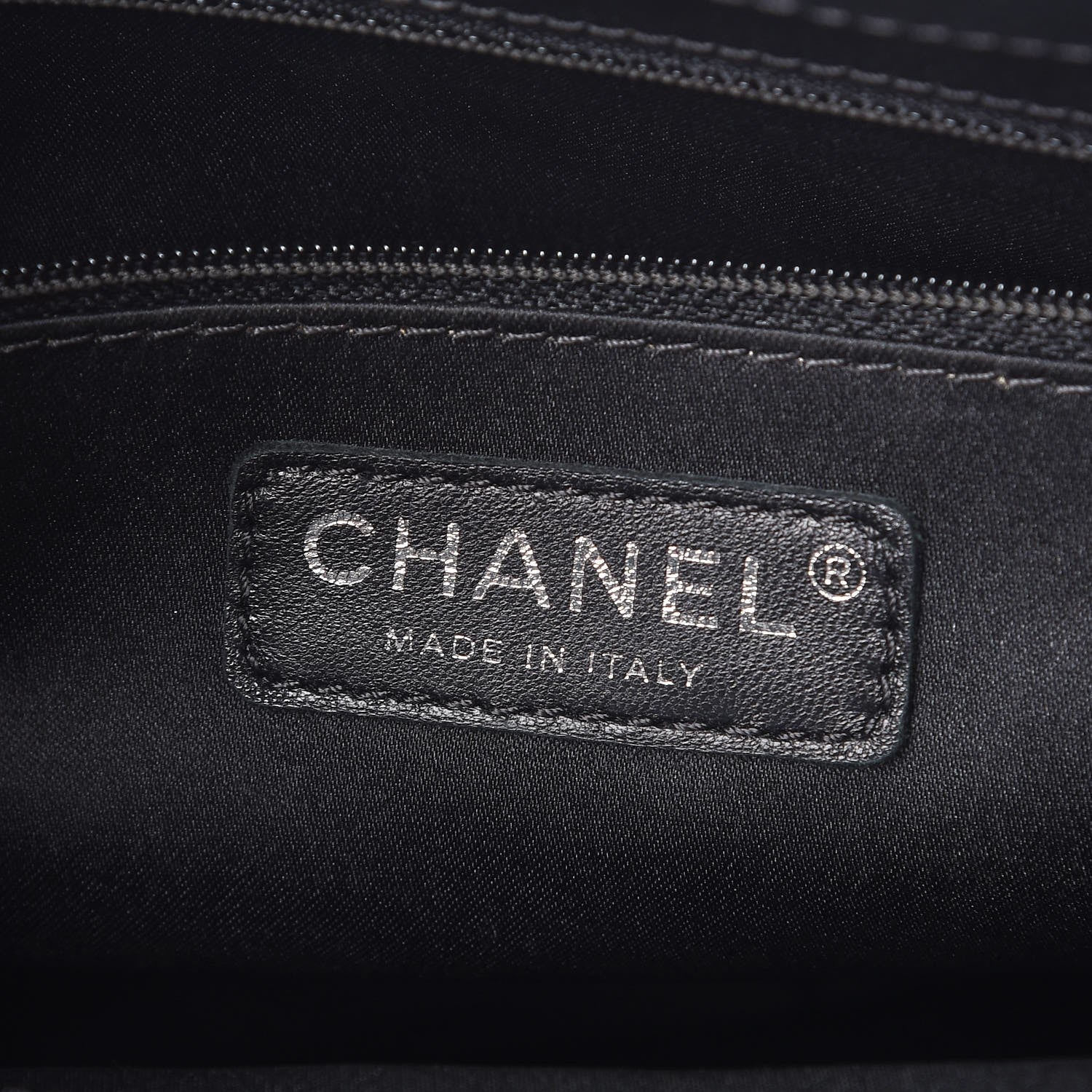 Chanel Caviar Quilted XL Grand Shopping Tote GST Black 6 of 7