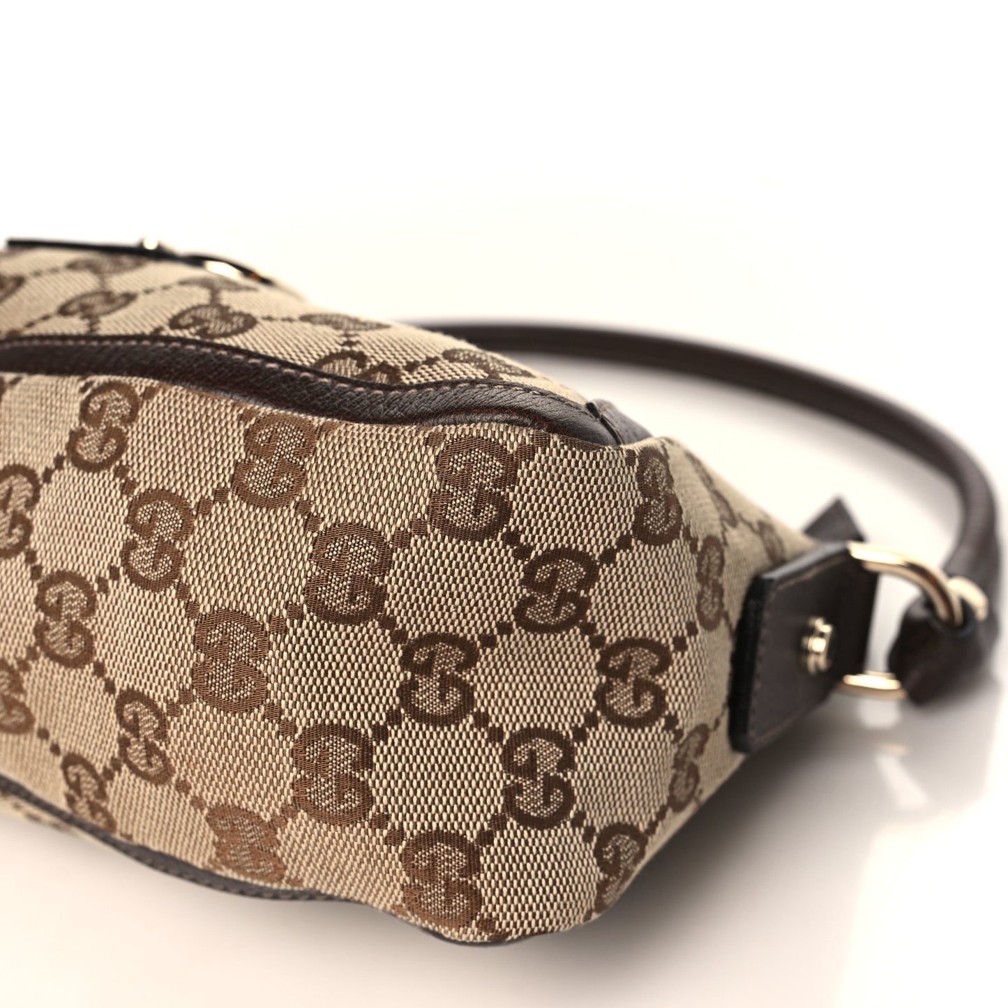 Monogram D Ring Abbey Pochette Brown