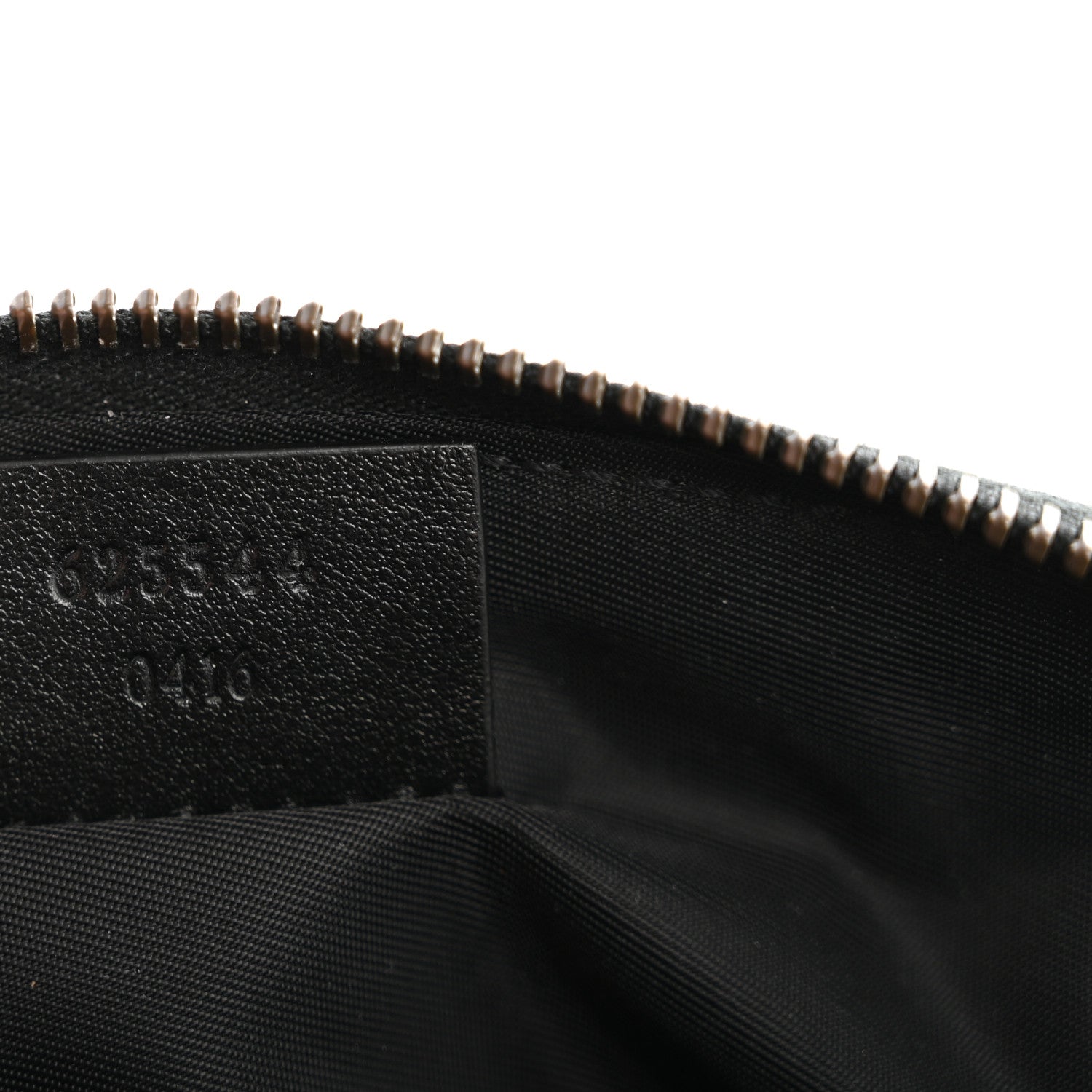 Gucci Calfskin Matelasse GG Marmont Pouch Cosmetic Case Black 7 of 9
