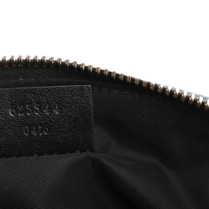 Gucci Calfskin Matelasse GG Marmont Pouch Cosmetic Case Black 7 of 9