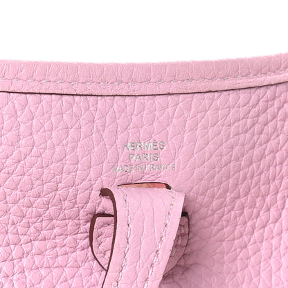 Hermes Taurillon Clemence Evelyne TPM Mauve Sylvestre 7 of 10