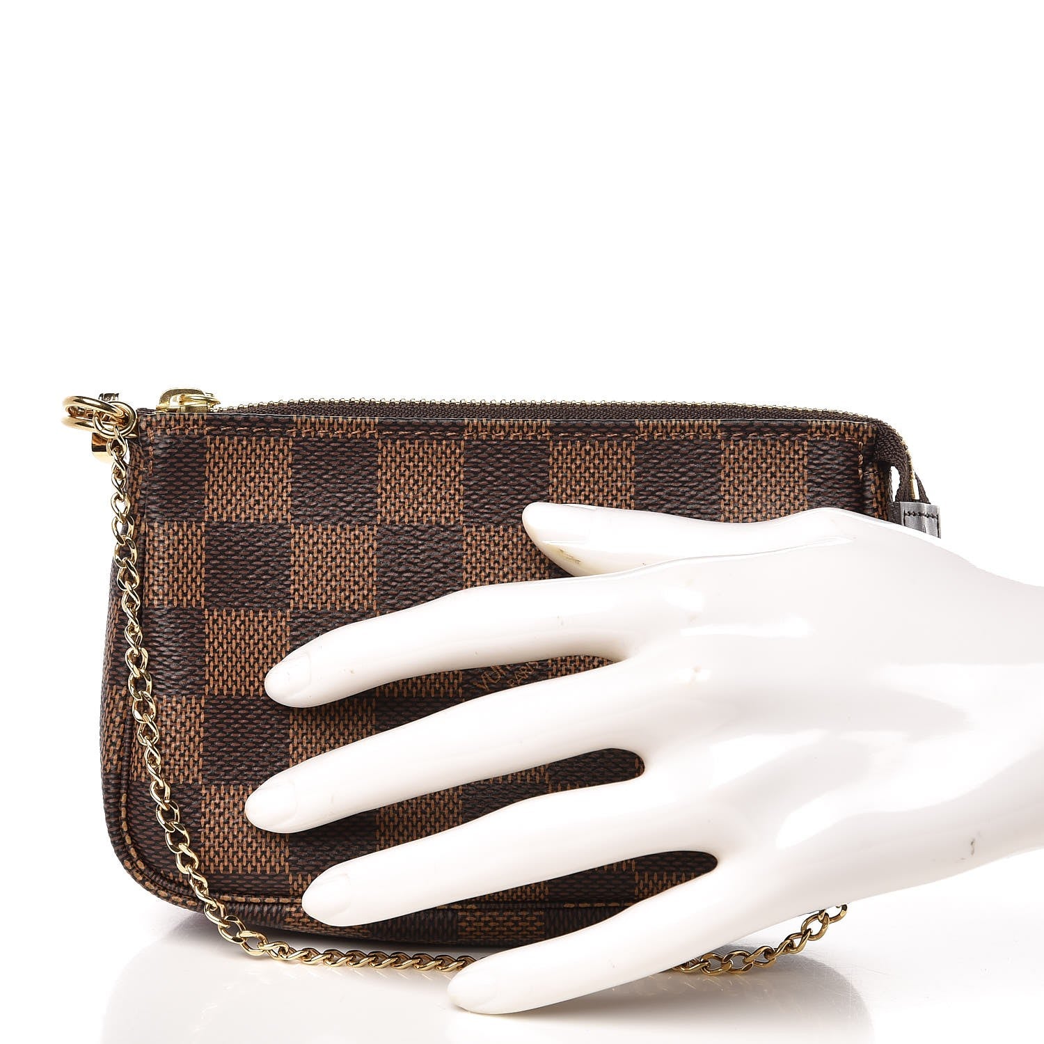 Louis Vuitton Damier Ebene Mini Pochette Accessories 2 of 7
