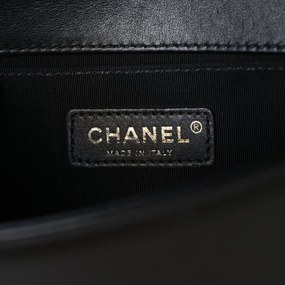 Chanel Calfskin Quilted Small Boy Flap Black 6 of 10