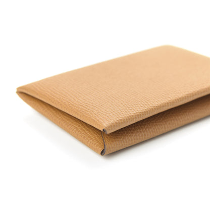 Hermes Epsom Calvi Card Case Sesame 6 of 10
