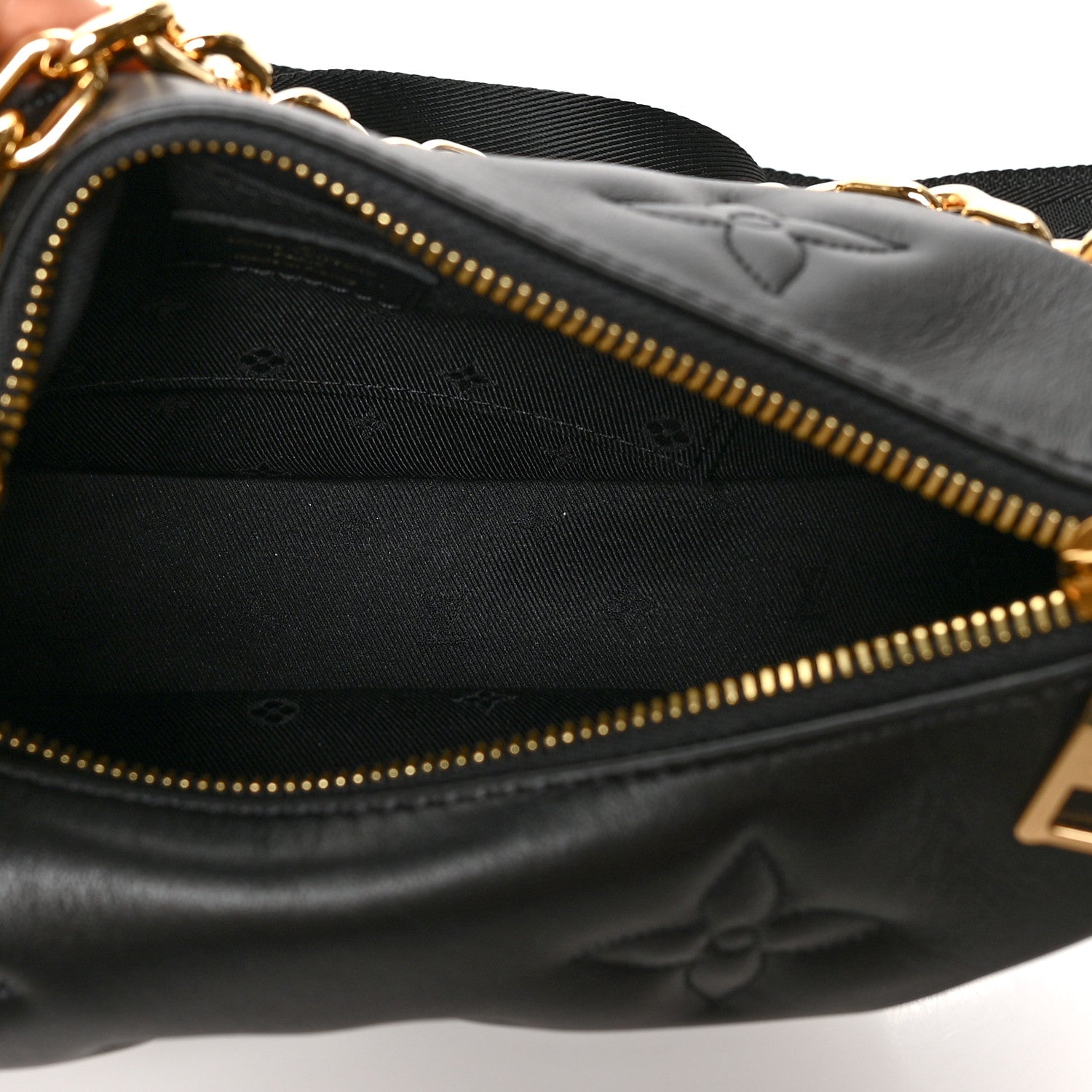 Louis Vuitton Calfskin Bubblegram Over The Moon Black 5 of 9