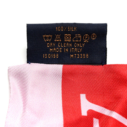 Louis Vuitton Silk Monogram Giant Confidential Bandeau Rouge 4 of 6
