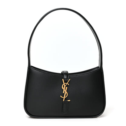 Saint Laurent Smooth Calfskin Le 5 A 7 Mini Hobo Black 1 of 10