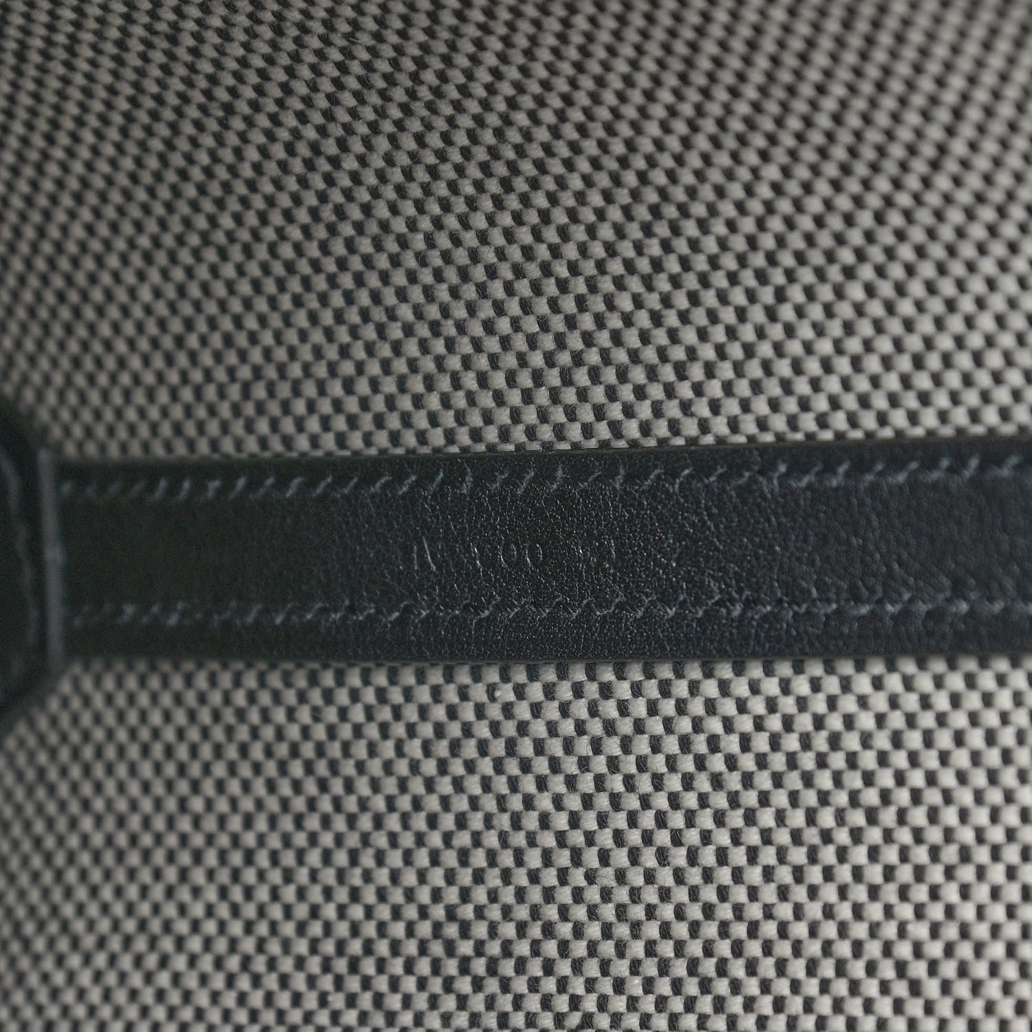 Hermes Swift H Canvas Cabas H En Biais 40 Black Ecru 7 of 9