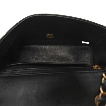 Chanel Lambskin Quilted Mini Rectangular Flap Black 5 of 10