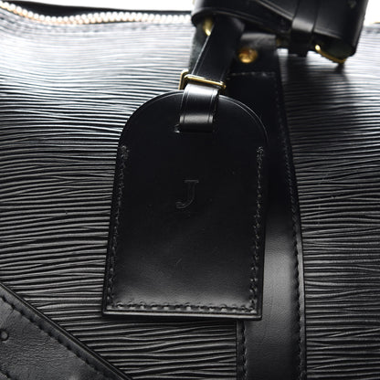 Louis Vuitton Epi Keepall Bandouliere 55 Black 17 of 19