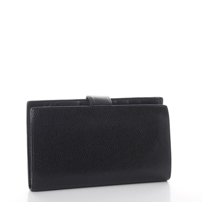 Chanel Caviar Timeless CC French Wallet Black 3 of 11