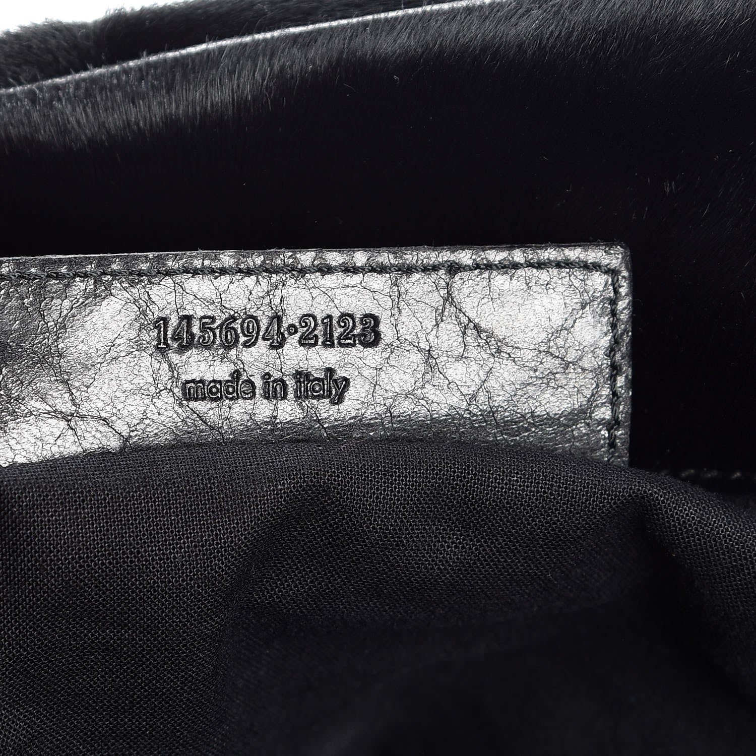 Balenciaga Chevre Pony Hair Classic Hardware Box Bag Black 8 of 12