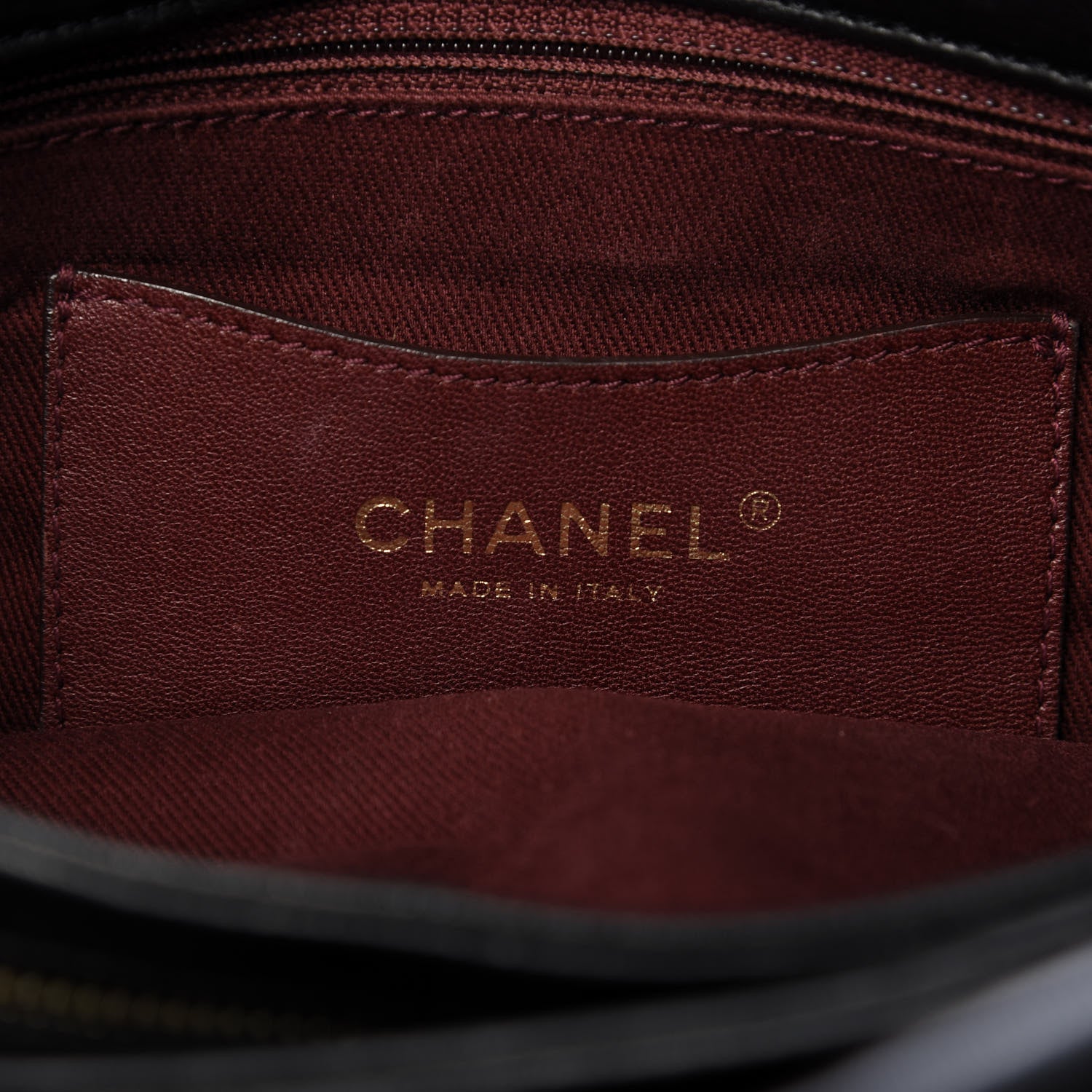 Chanel Lambskin Quilted Medium Just Mademoiselle Black 8 of 9