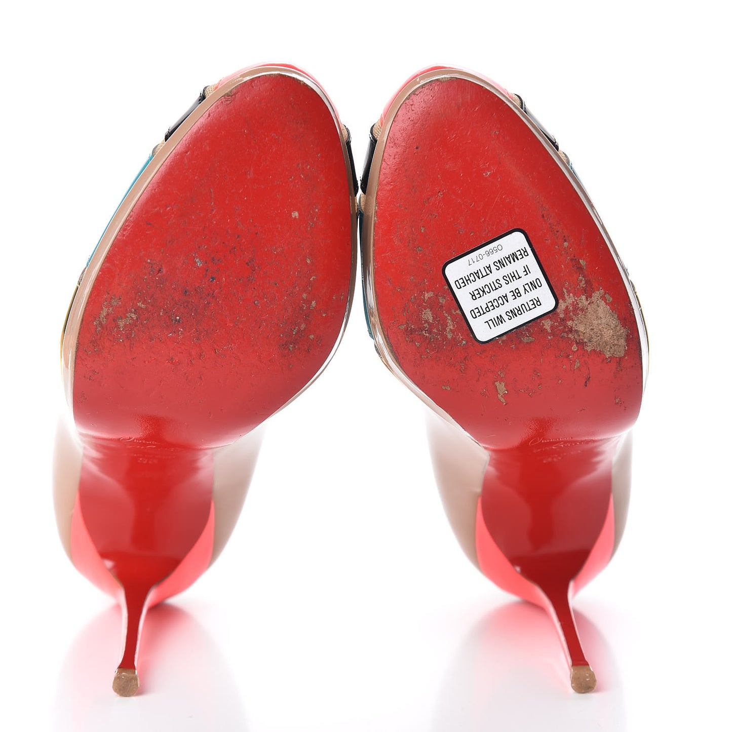 Patent Fluo Specchio Astrogirl 120 Pumps 35 Nude