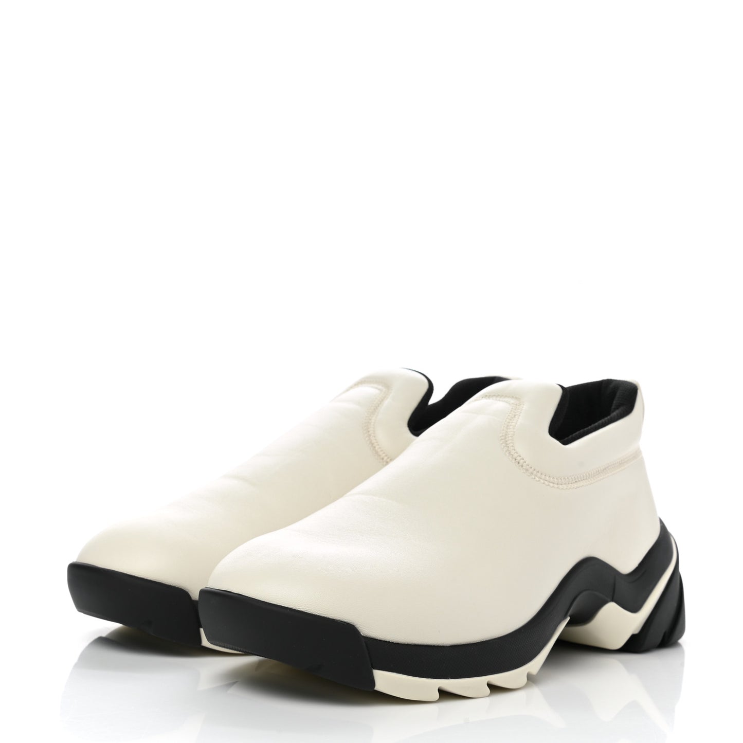 Nappa Mens Flash Slip On Sneakers 42 String