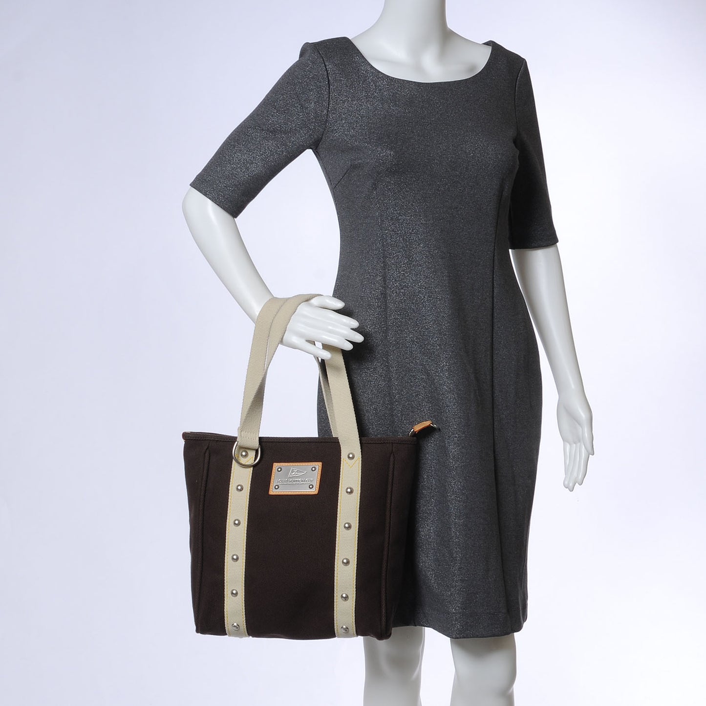 Americas Cup Toile Antigua Cabas MM Brown