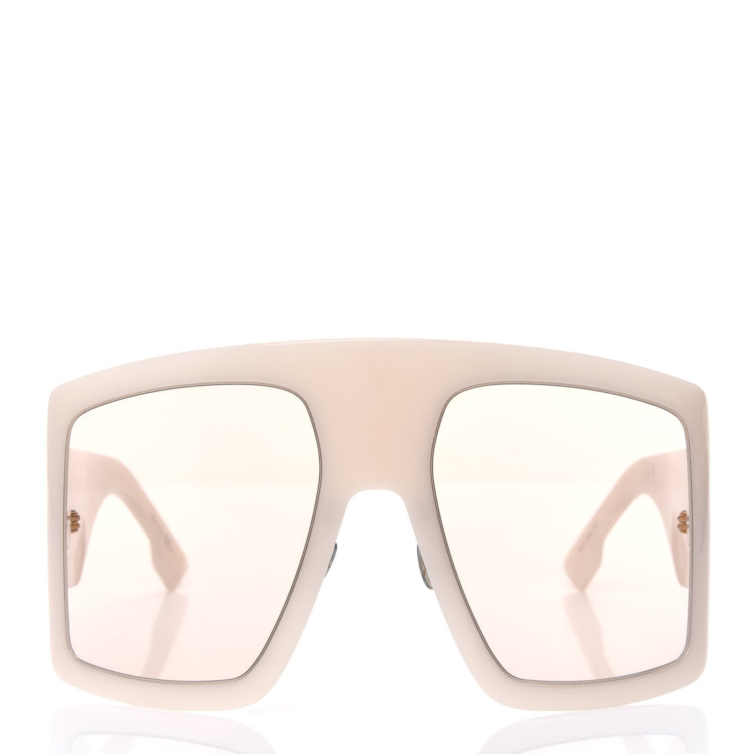 Christian Dior Acetate DiorSo Light 1 Shield Sunglasses Ivory 2 of 4